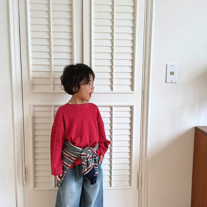 Toddler F26 Confetti Long Sleeve Top (3-10y) - 3 Colors