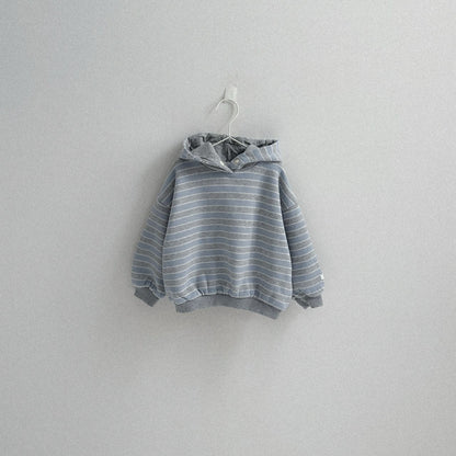 Toddler W25 Stripe Snap-Button Hoodie (2-7y) - 2 Colors