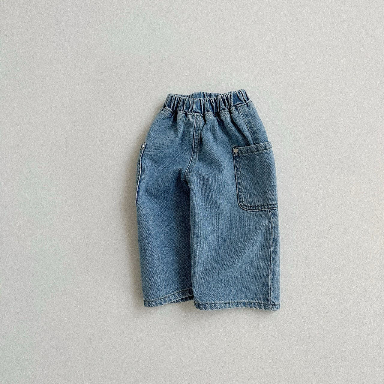Toddler F25 Side Pocket Denim Pull-on Pants (10m-4y) - 2 Colors - AT NOON STORE