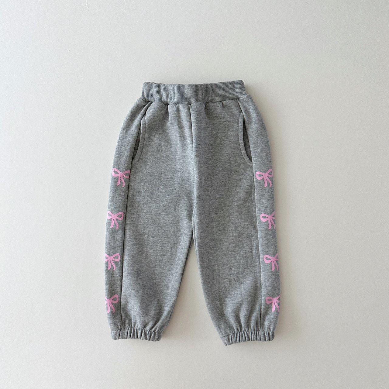 Toddler Bow Print Jogger Pants (1-6y)