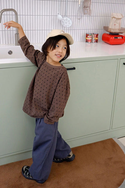 Toddler F26 Stella Polka Dot Long Sleeve Top (1-7y) - 2 Colors