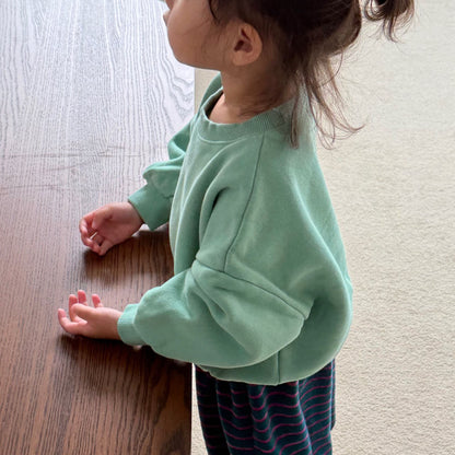 Kids W26 Warm Long Sleeve Sweatshirt (10m-10y) - 2 Colors