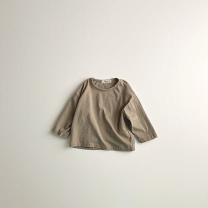 Toddler F25 Long Sleeve Basic Top (1-6y) - 5 Colors - AT NOON STORE
