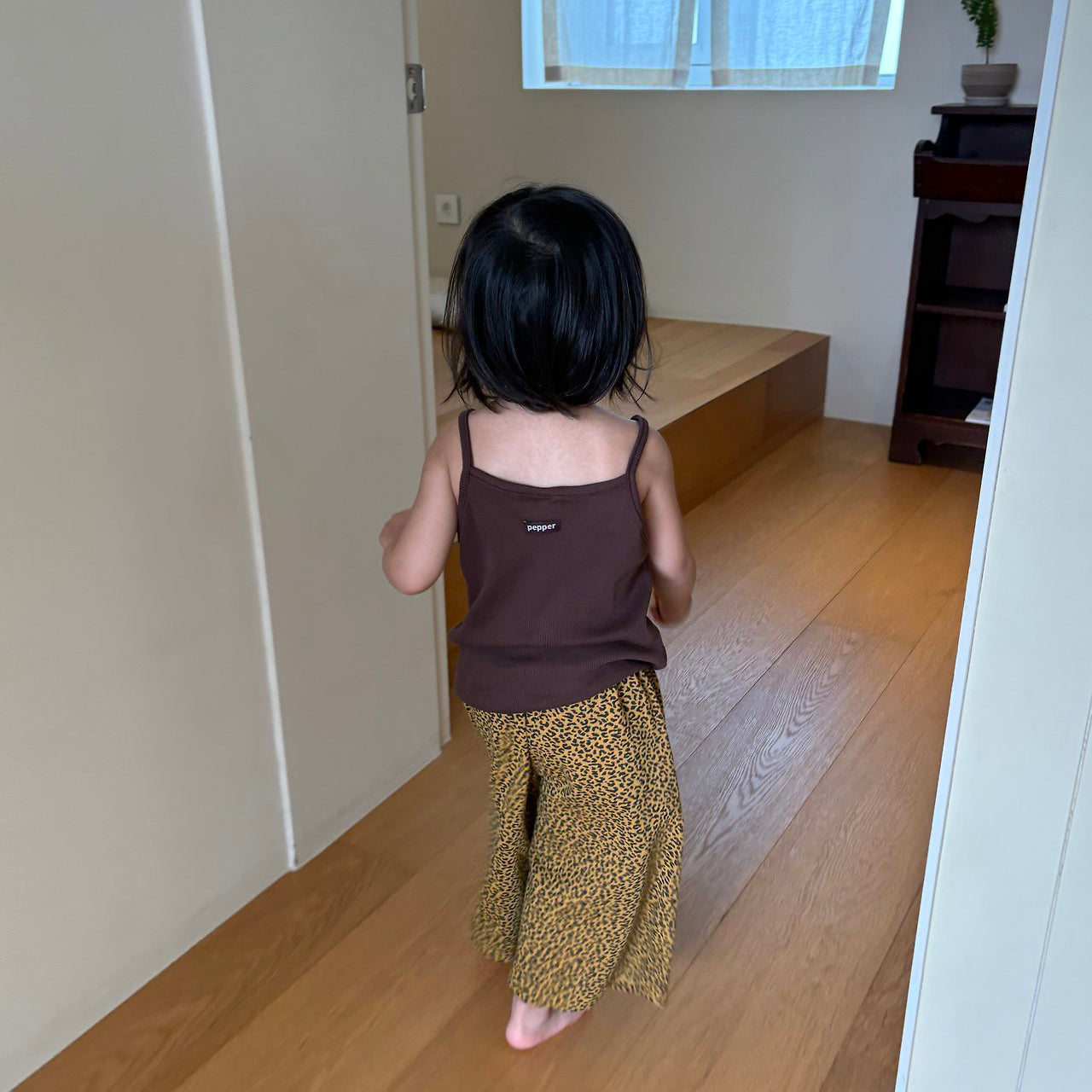 Toddler SS26 Leopard Pull-On Pants (1-7y) - 2 Colors - AT NOON STORE