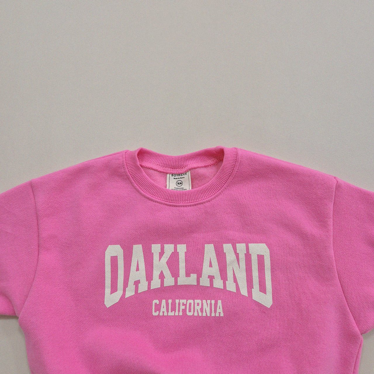 Kids Soy W24 Warm Brushed Fabric 'OAKLAND' Sweatshirt (1-6y) - 2 Colors