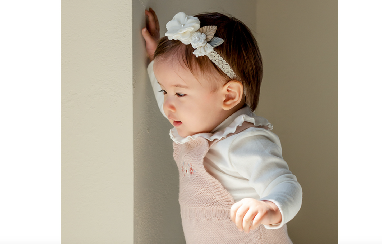 Baby Corsage Lace Headband (3-18m)