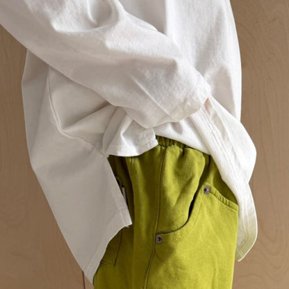 Toddler SP26 Side Slit Long Sleeve Tee (3-7y) - Orange