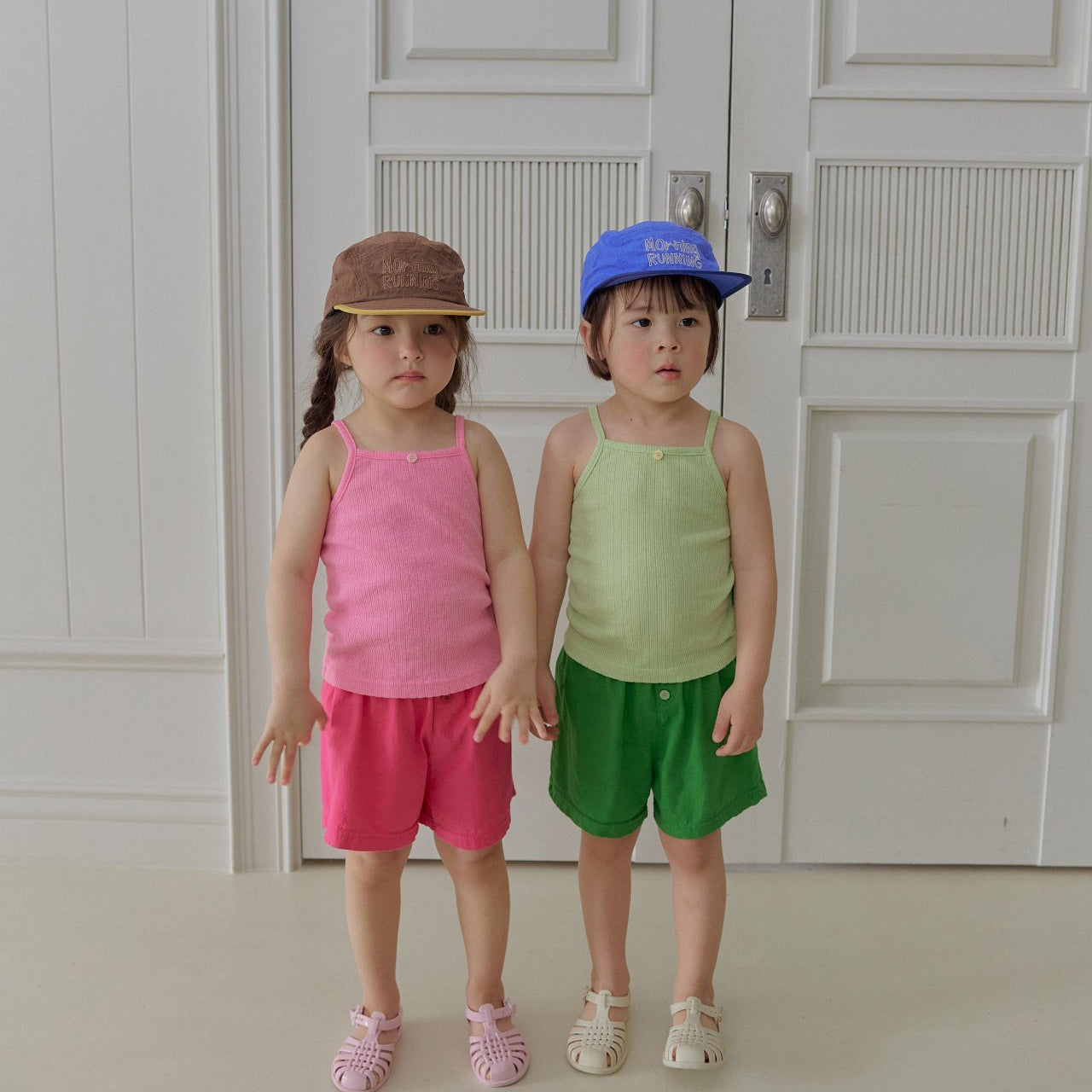 Toddler SS26 Pointelle Ribbed Tank Top (2-7y) - 2 Colors - AT NOON STORE