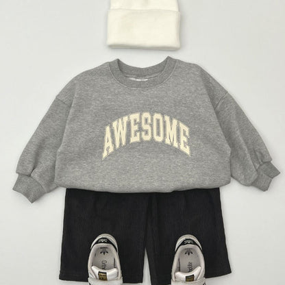 Kids F25 AWESOME Sweatshirt (2-7y) - 3 Colors - AT NOON STORE
