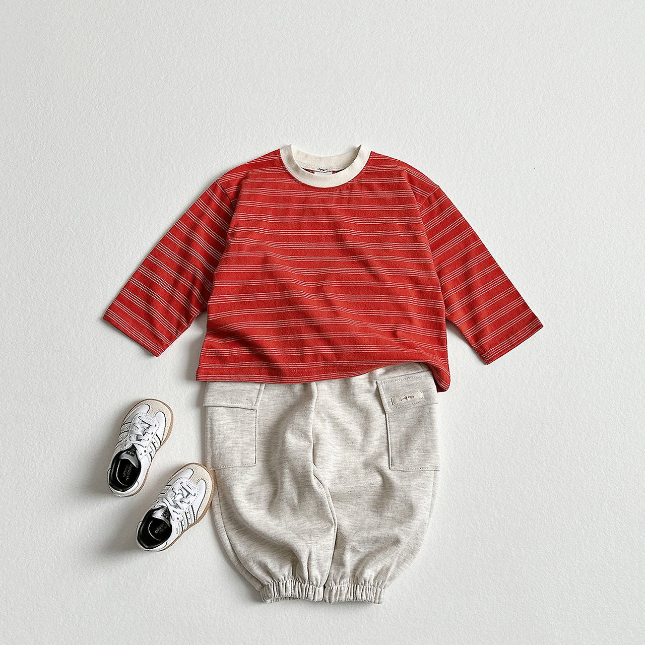 Toddler F26 Stripe Long Sleeve Top (2-9y) - 3 Colors