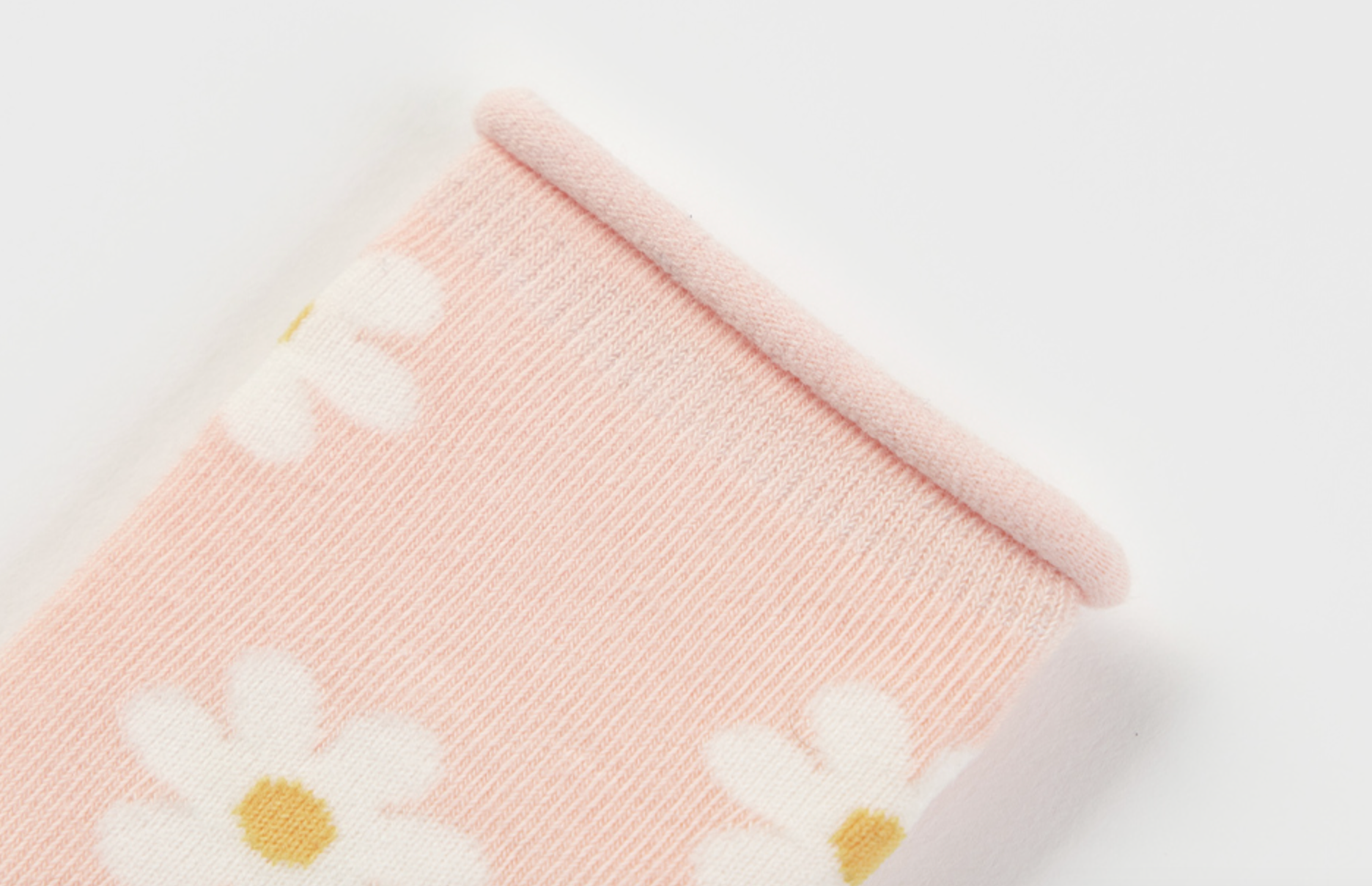 Baby Daisy Socks (0-4T) - Pink - AT NOON STORE