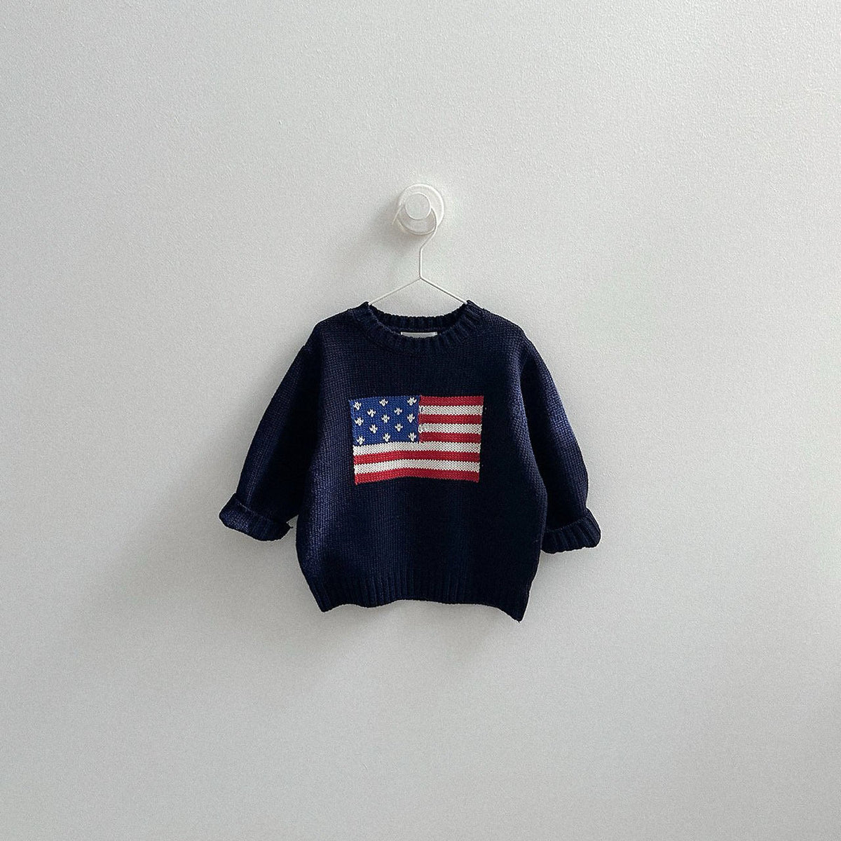 Toddler FW26 American Flag Sweater (10m-4y) - 3 Colors