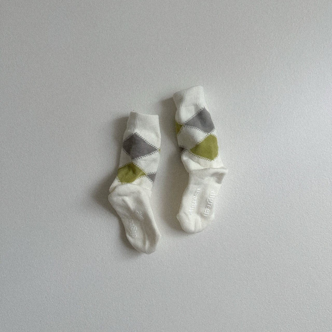 Toddler W25 4pk Argyle Socks Set (2-7y) - AT NOON STORE