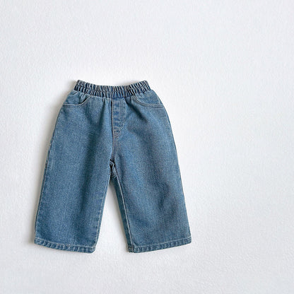 Toddler F26 Stitch Detail Denim Pants (2-9y) - 2 Colors