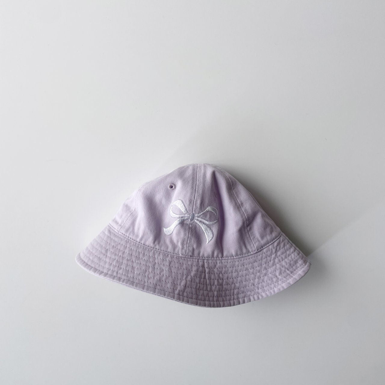 Toddler Bow Embroidery Bucket Hat (3-7y) - 5 Colors - AT NOON STORE