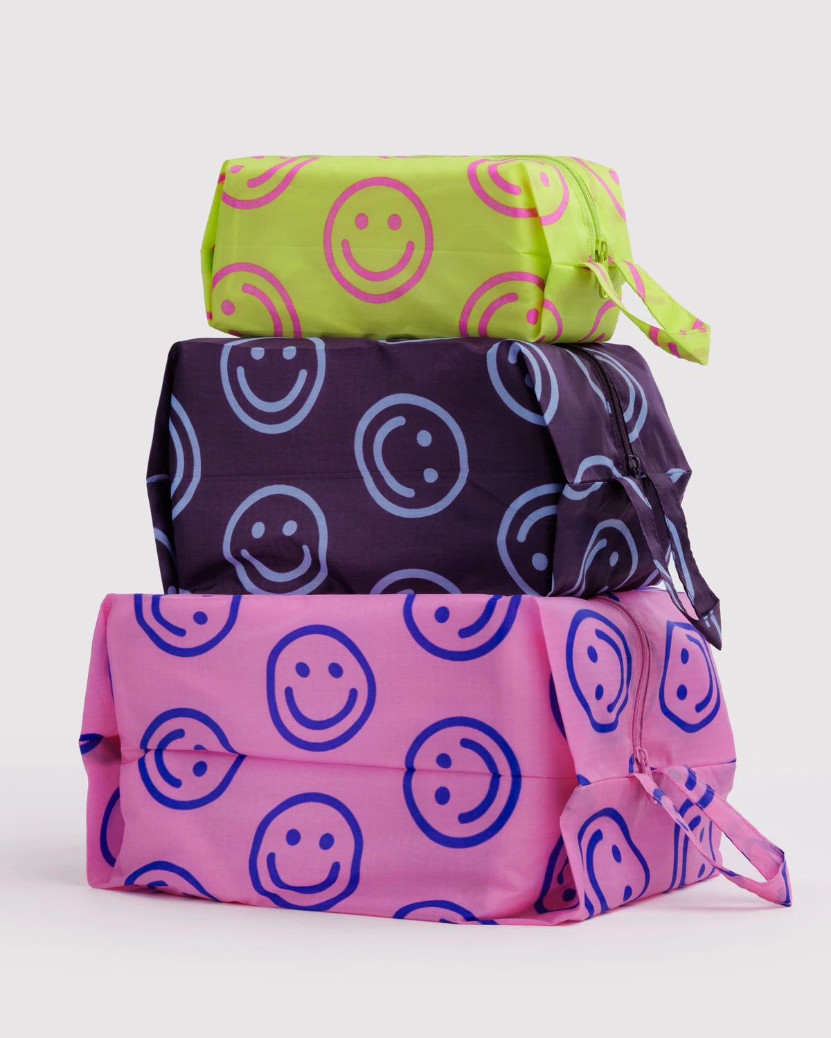 BAGGU 3D Zip Set - Bright Happy Mix