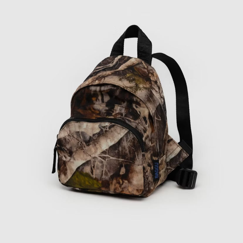 Baggu Mini Nylon Backpack - Photo Forest