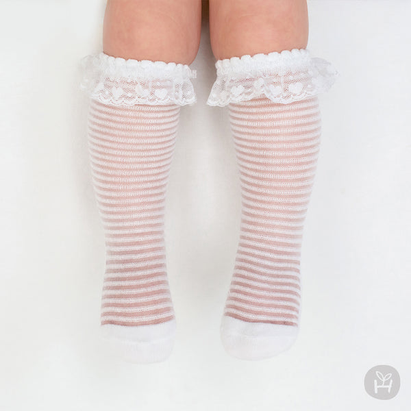 Baby Toddler Laila Sheer Knee Socks (0-4T)