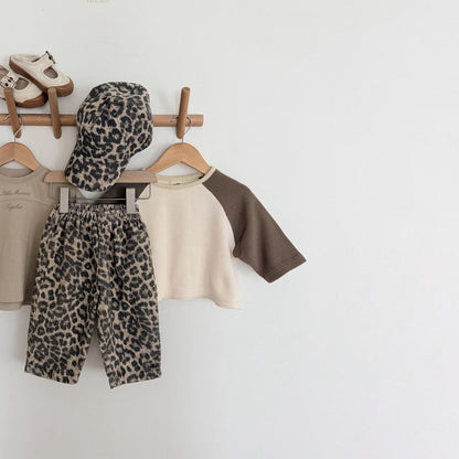 Toddler F26 Leopard Corduroy Pull-On Pants (1-7y) - 2 Colors