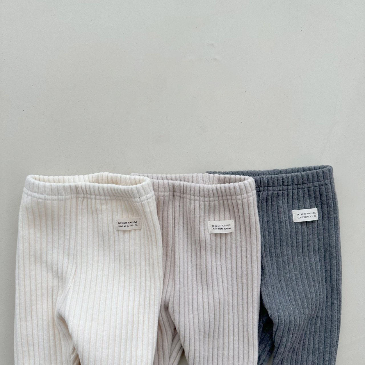 Baby W24 Ribbed Basic Leggings (4-18m) - 3 Colors