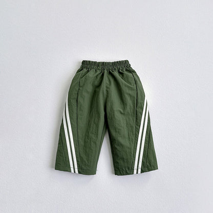 Toddler F25 Diagonal Tape Track Pants (1-6y) - 3 Colors - AT NOON STORE