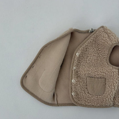 Baby Land W25 Sherpa Pocket Vest (4-18m) - 2 Colors