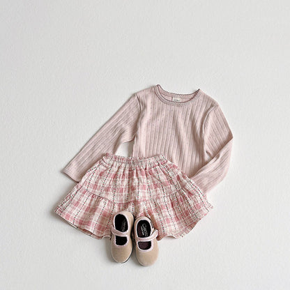 Toddler F26 Pointelle Long Sleeve Top (2-9y) - 3 Colors
