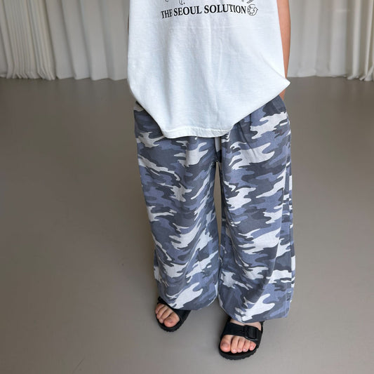 Toddler SS26 Camouflage Jogger Pants (3-8y) - 2 Colors