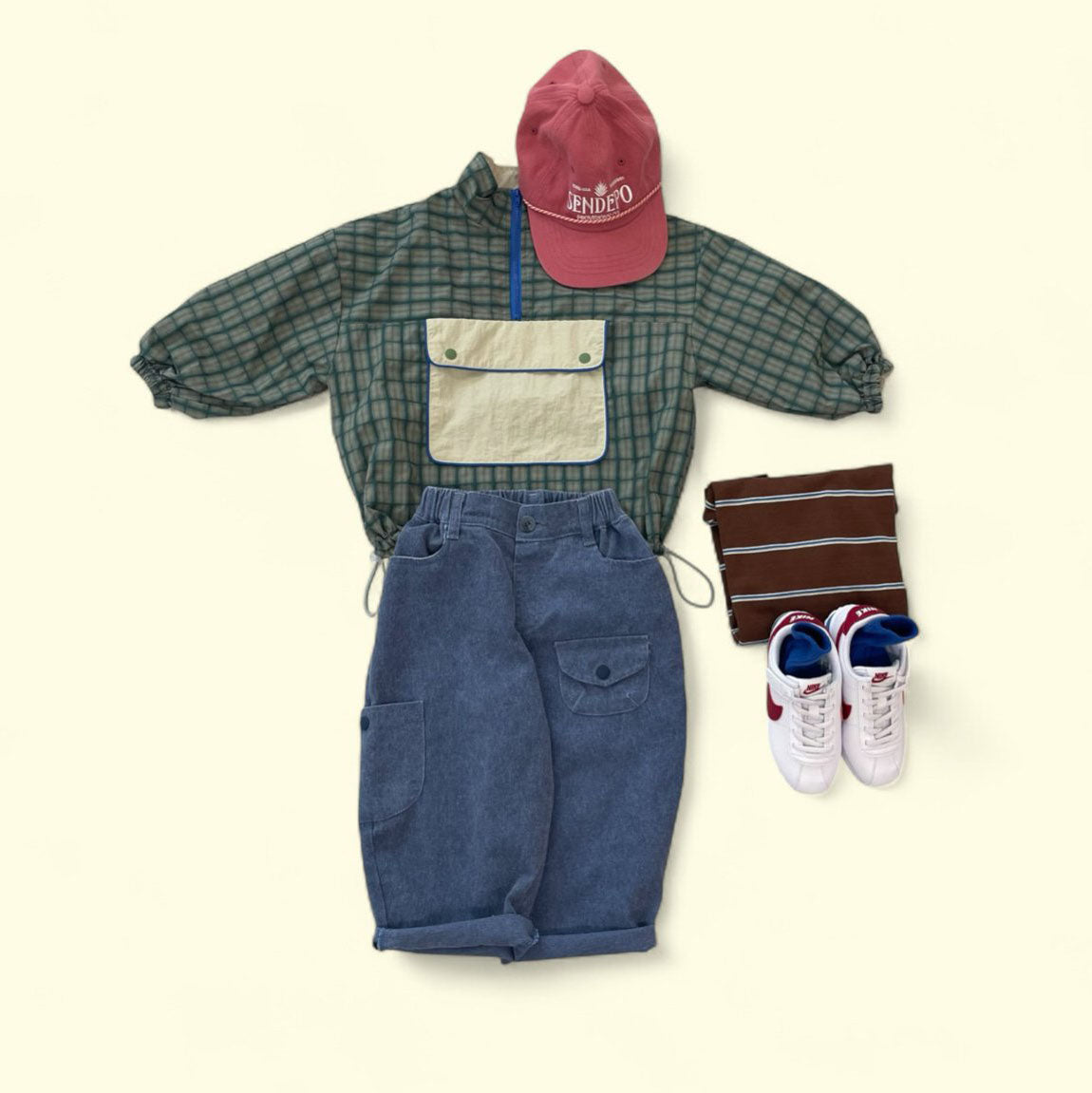 Toddler F25 Garment Dyed Pocket Pants (3-7y) - 2 Colors - AT NOON STORE