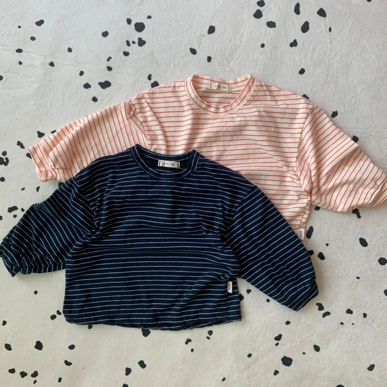 Toddler S25 Stripe Basic Tee (1-7y) - 2 Colors - AT NOON STORE