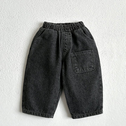Toddler W25 Warm Denim Pull-On Pants (1-6y) - 3 Colors