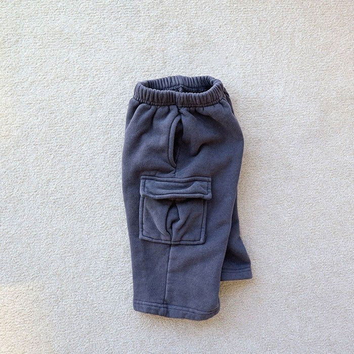 Toddler Brushed Cotton Cargo Pull On Pants  (15m-7y) -2 Colors