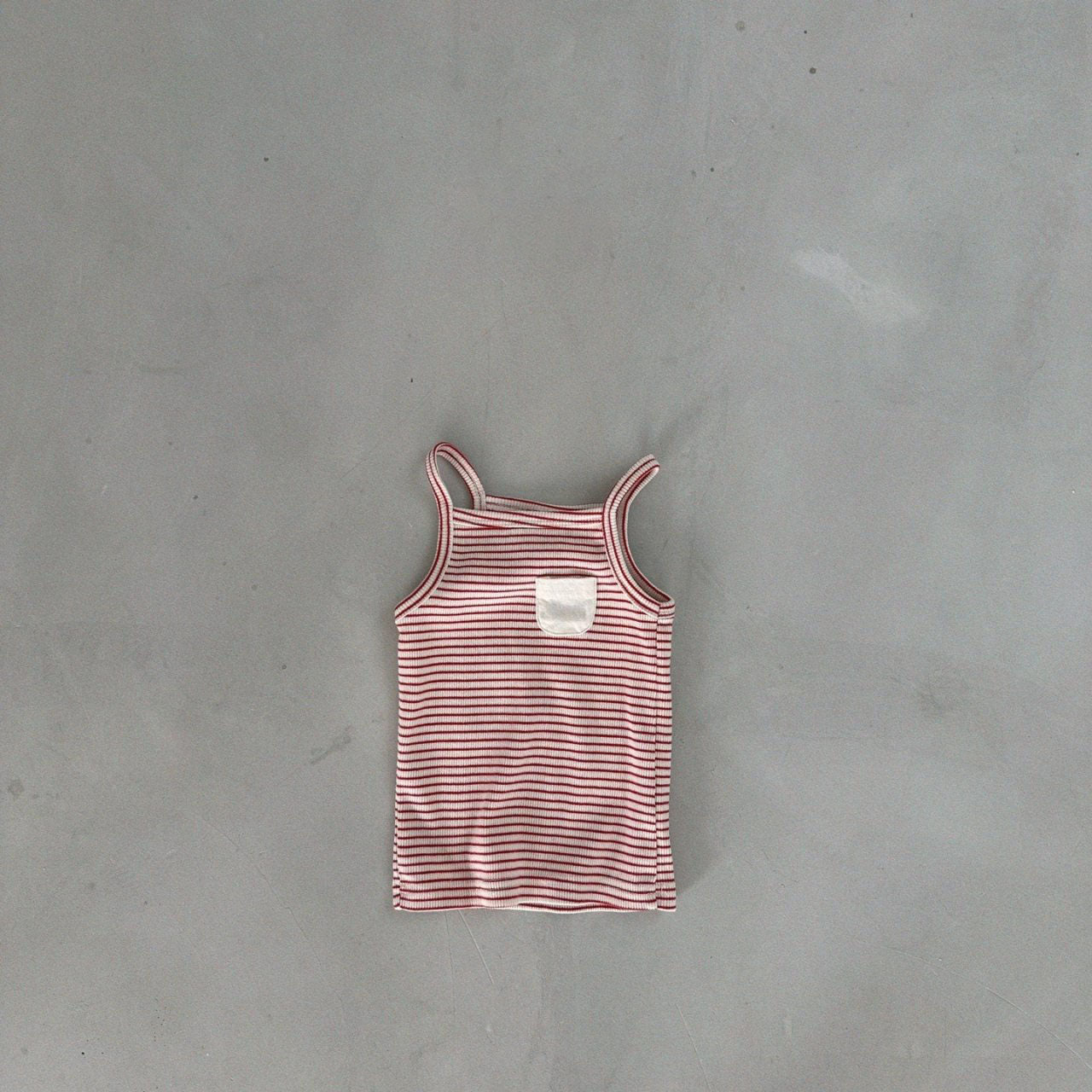 Toddler Bella Stripe Pocket Tank Top (3m-5y) - 4 Colors - AT NOON STORE