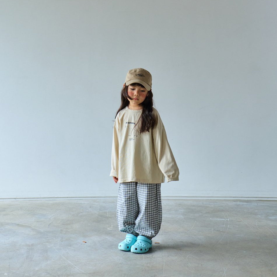 Toddler SP26 Plaid Jogger Pants (10m-6y) - 2 Colors - AT NOON STORE