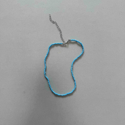 SS25 One Color Beaded Necklace - 4 Colors - AT NOON STORE
