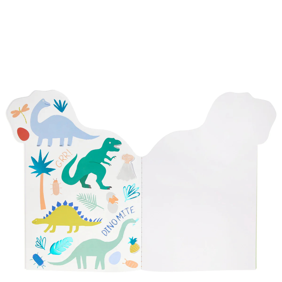 MeriMeri Dinosaur Sticker & Sketchbook