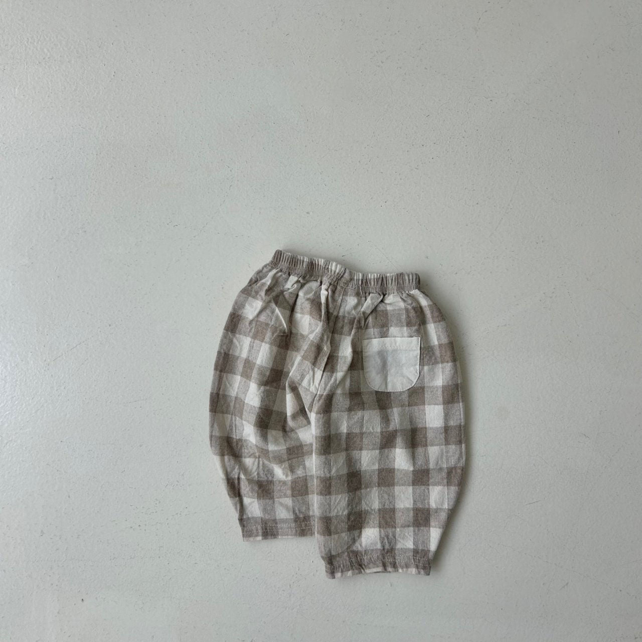 Baby Land Big Gingham Pull-on Pants (4-15m) - 2 Colors