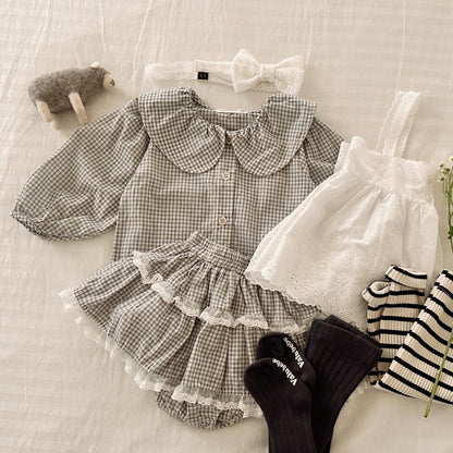 Baby SP26 Big Collar Shirt (3-24m)- 2 Colors