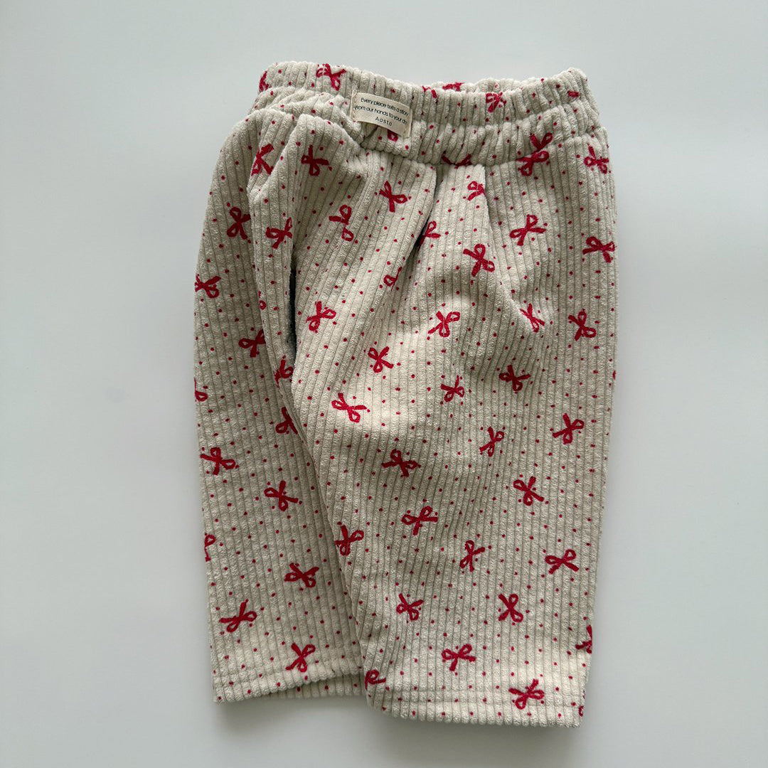 Baby/Toddler Aosta W25 Corduroy Pull-on Pants (3m-5y)- 8 Colors