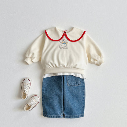 Toddler SP26 Pocket Denim Pants (1-6y) - 2 Colors - AT NOON STORE