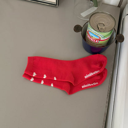 Toddler 3Pk Heart Jacquard Socks Set (2-7y) - AT NOON STORE