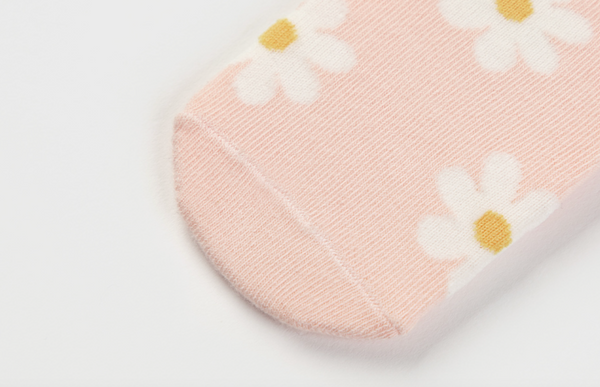 Baby Daisy Socks (0-4T) - Pink