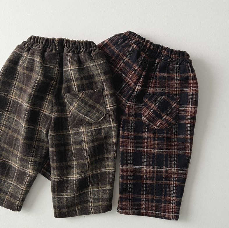 Toddler W24 Flannel Wool Blend Pull On Pants (1-6y) - 2 Colors