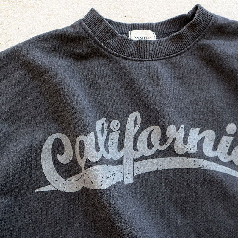 Toddler 'California' Print Washed Sweatshirt (15m-9y) -2 Colors - AT NOON STORE