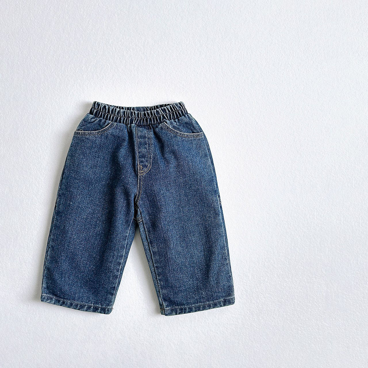 Toddler F26 Stitch Detail Denim Pants (2-9y) - 2 Colors