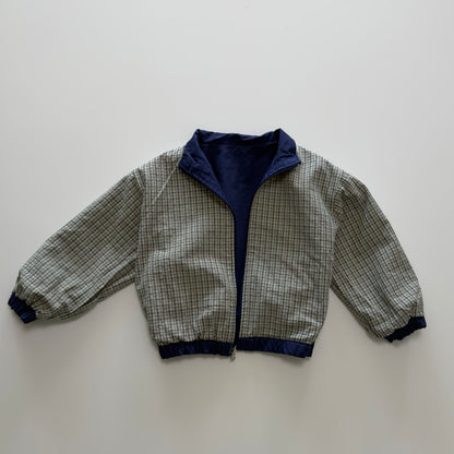 Toddler F26 Reversible Mock Neck Zip Up Jacket (3-10y) - 2 Colors