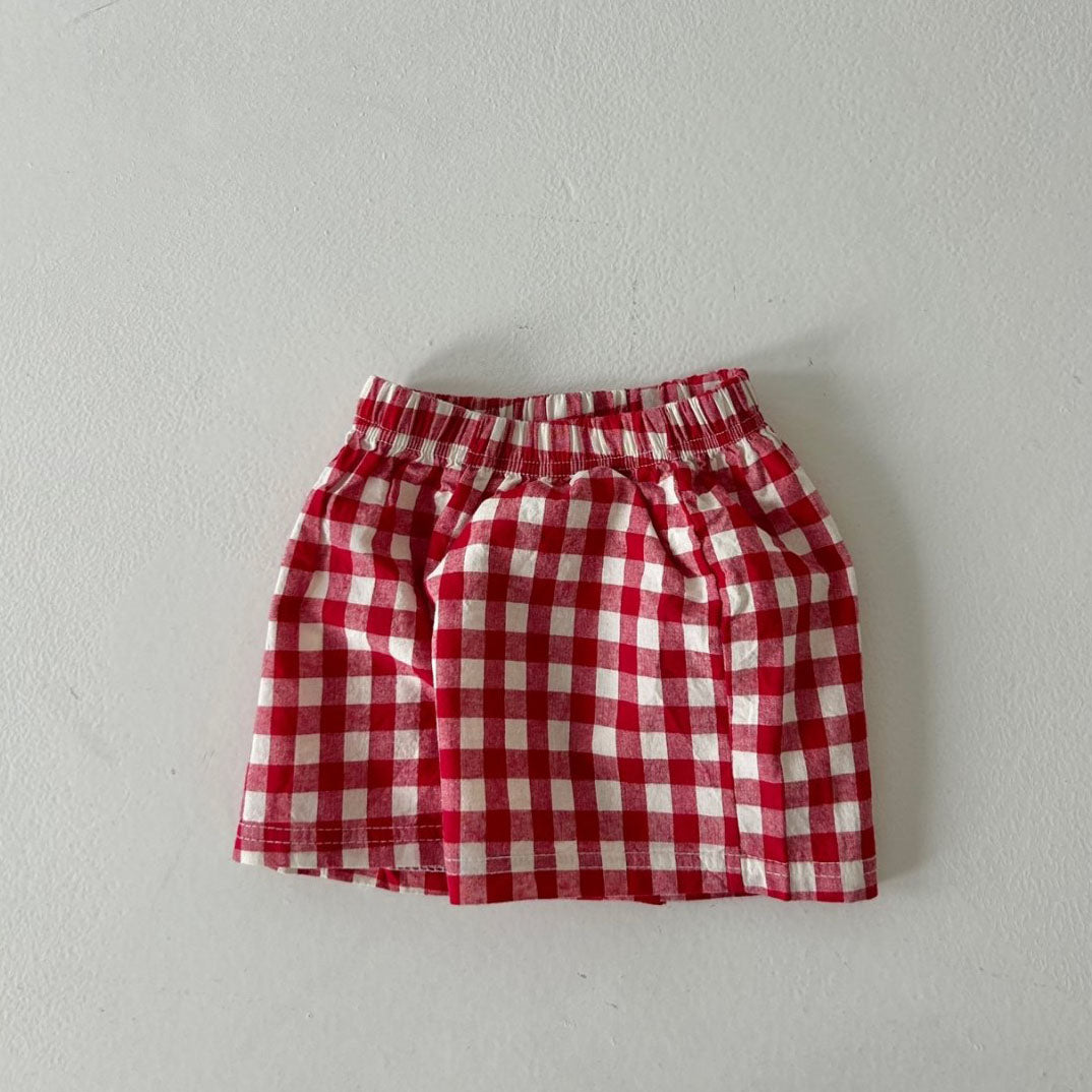 Baby Toddler Land Gingham Shorts (4m-6y) - 3 Colors - AT NOON STORE