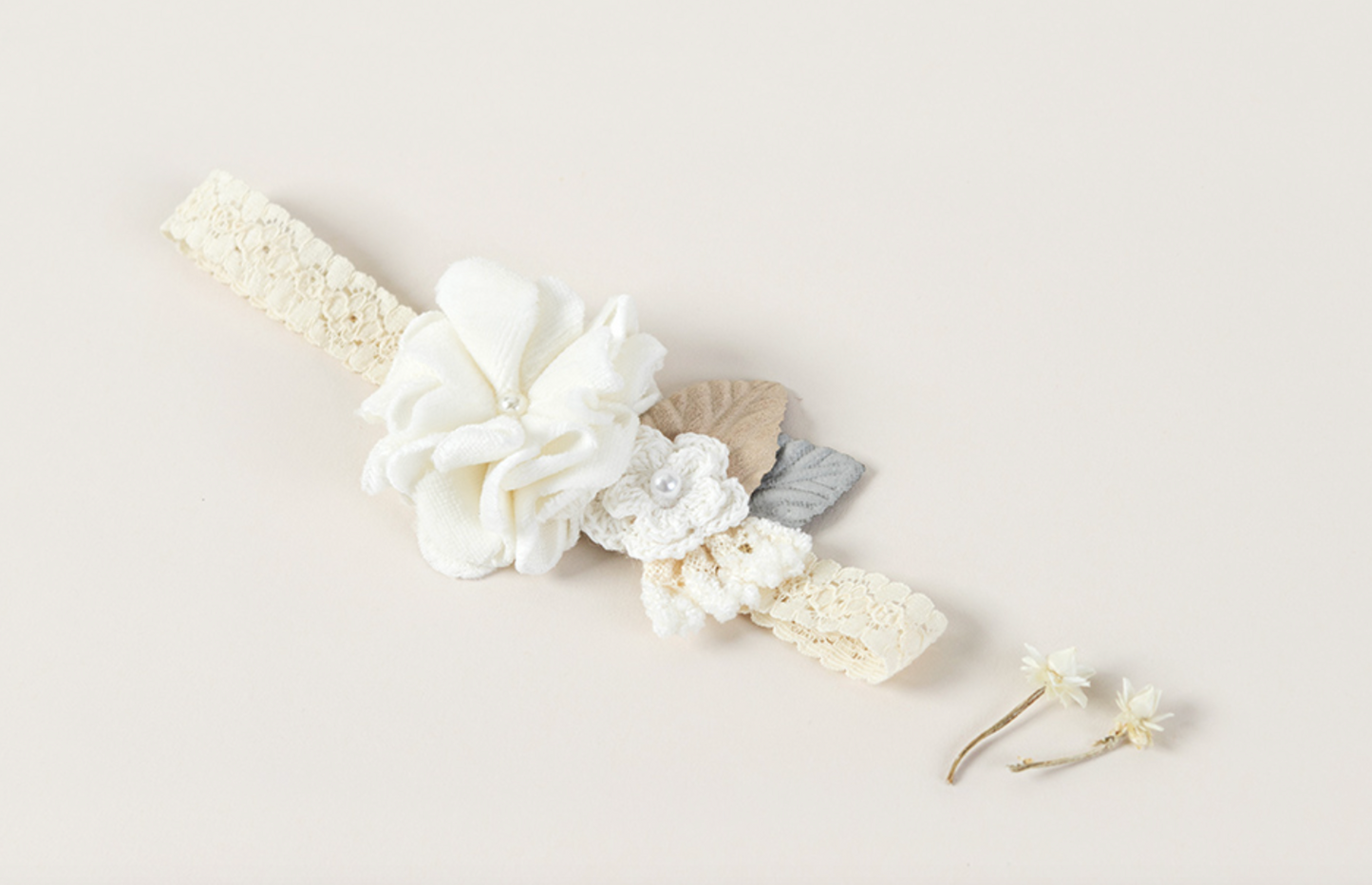 Baby Corsage Lace Headband (3-18m)