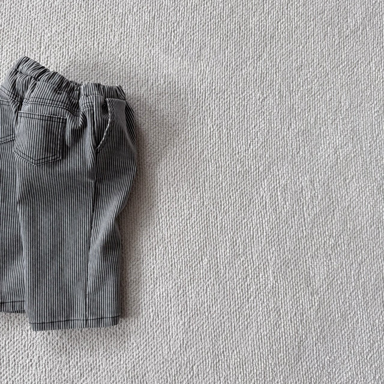 Baby Bella F25 Stripe Pull-on Pants (6m-3y) - Charcoal