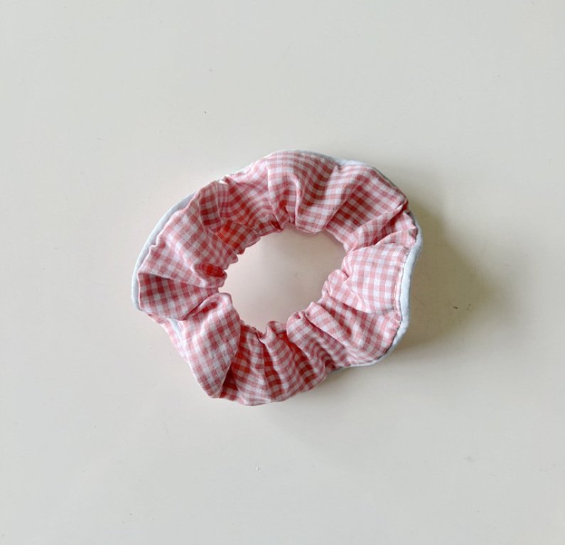 Girls Plaid Scrunchie - 4 Colors - AT NOON STORE